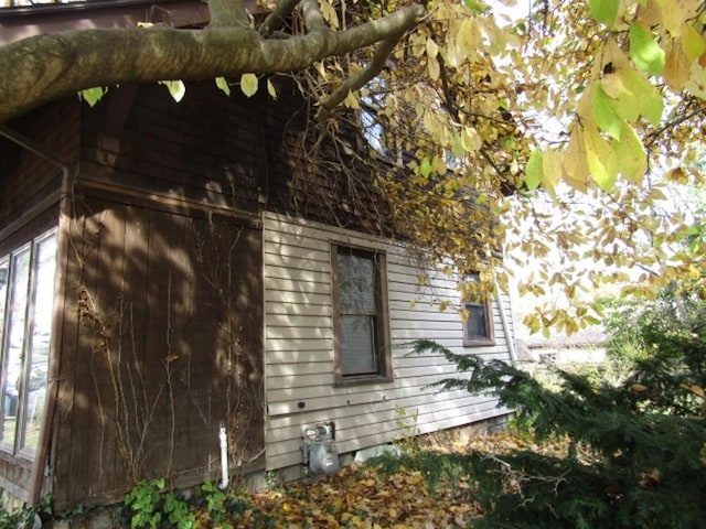 view of side of home