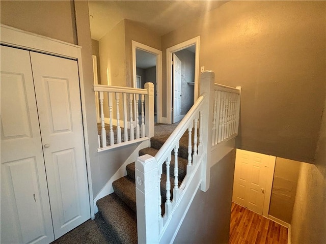 30 1st St, Leetsdale, PA 15056 - stairs with wood finished floors