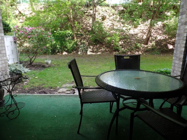 view of patio / terrace with outdoor dining area