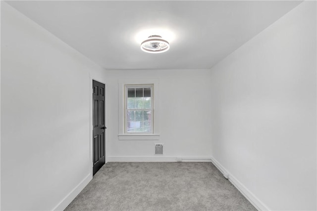 empty room with light carpet