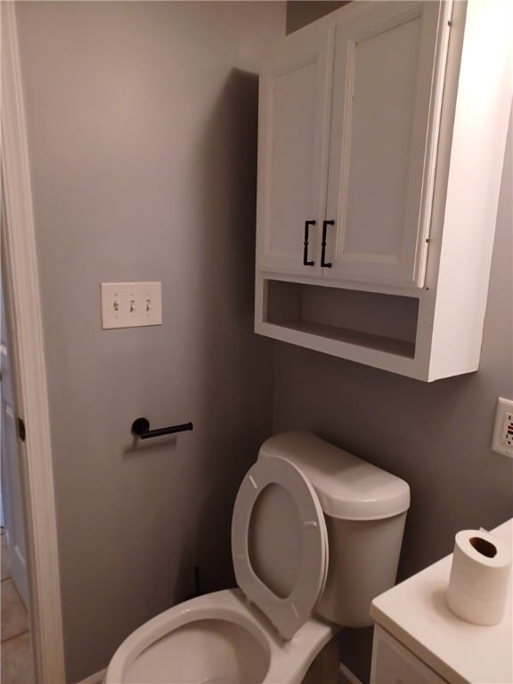 bathroom with toilet