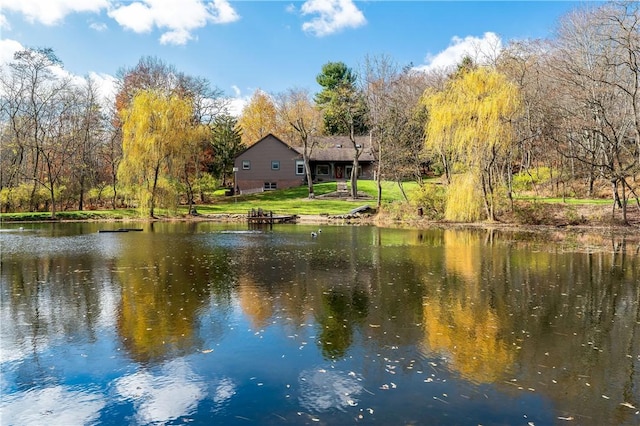 property view of water