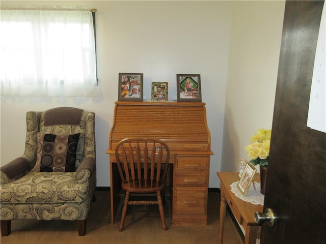 view of living area