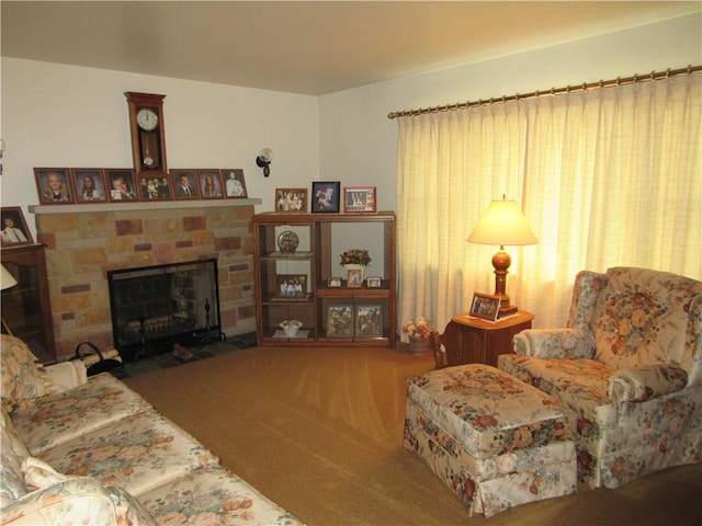 view of living room