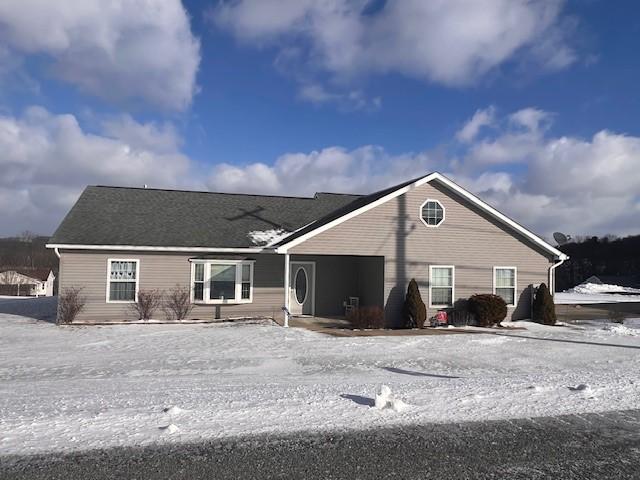 view of ranch-style house