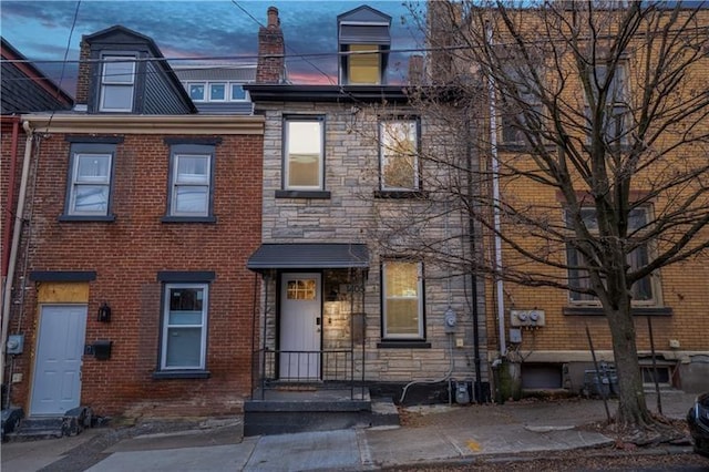 view of townhome / multi-family property