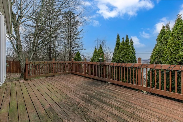 view of deck