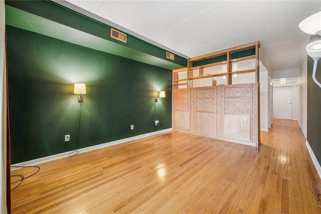5841 Morrowfield Ave Unit 206, Squirrel Hill, PA 15217 - interior space with visible vents, baseboards, and hardwood / wood-style floors