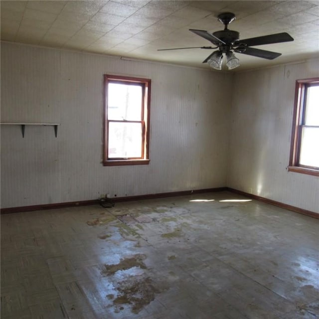 view of empty room