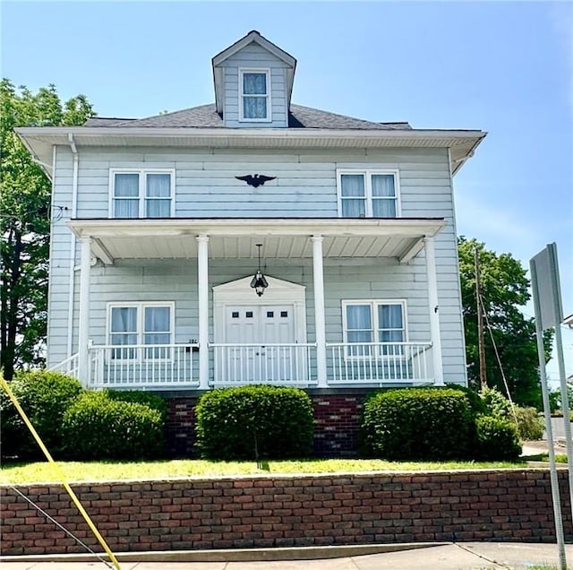 302 S Main St, Masontown, PA 15461 - view of front of house featuring a porch