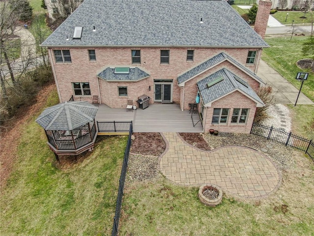 view of rear view of house