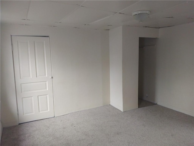 1405-1407 W W, Homestead, PA 15120 - carpeted empty room featuring a paneled ceiling