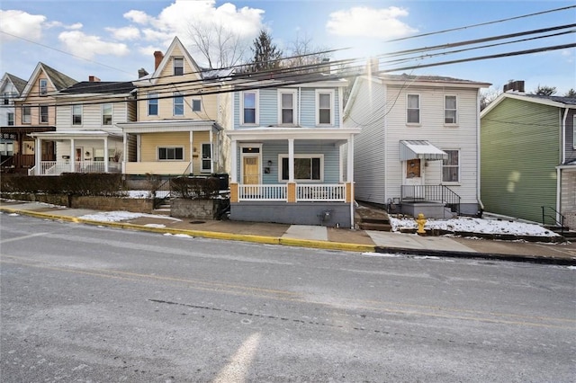 view of townhome / multi-family property