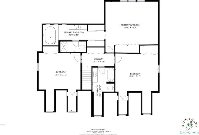 169 Clearview Rd, Raccoon Twp, PA 15001 - plan