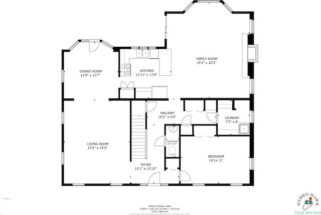 169 Clearview Rd, Raccoon Twp, PA 15001 - floor plan