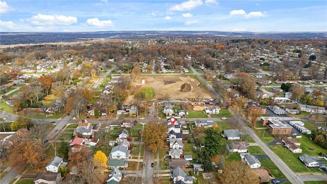 drone / aerial view featuring a residential view