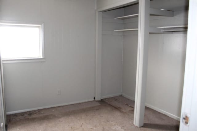 view of closet