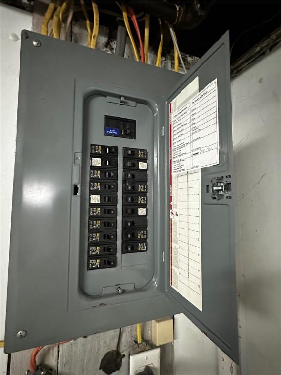 utilities with electric panel