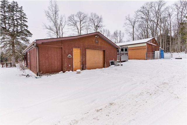 1496 Methodist Rd, Salem Twp Mer, PA 16125 - view of snow covered structure