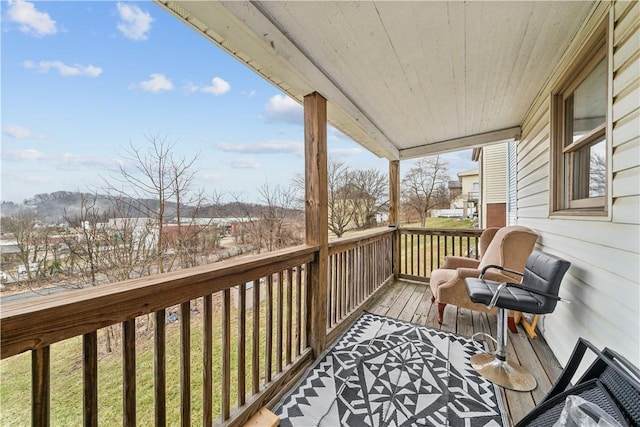 balcony with a sunroom