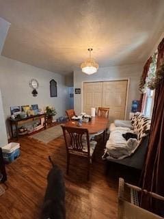 dining room featuring wood finished floors