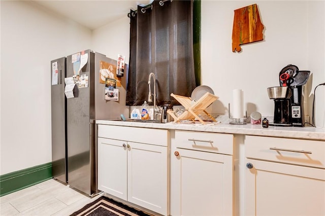 bathroom with a sink