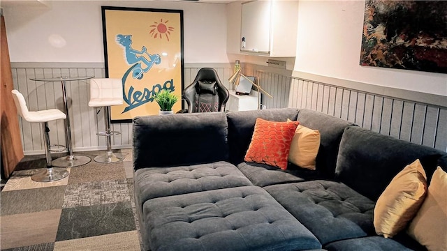 view of living area