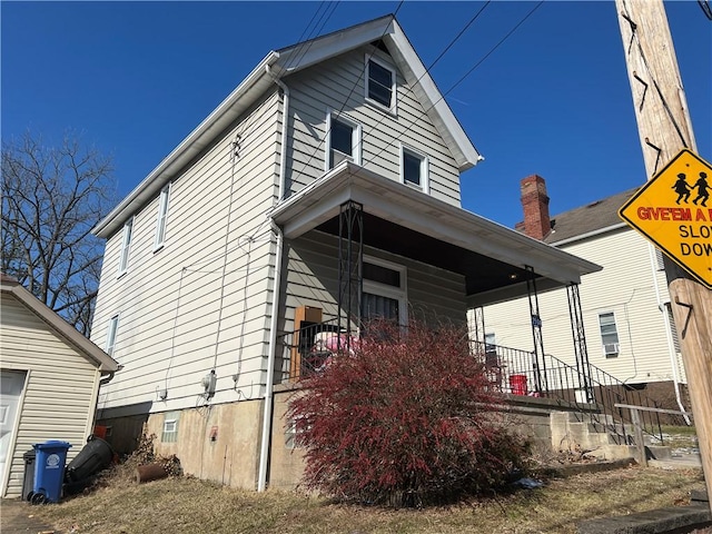 2504 Olympia St, Mckeesport, PA 15132 - view of front of home with a porch