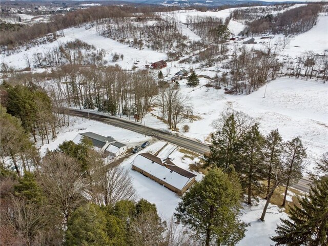 2972 Benshoff Hill Rd, Pa, PA 15909 - view of snowy aerial view
