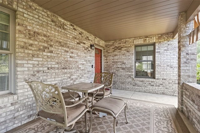 1143 Links Way W, Deer, PA 15044 - view of patio / terrace with a porch
