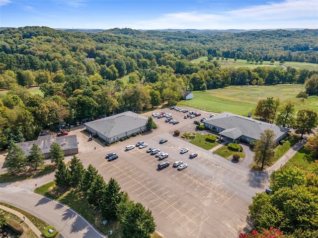 1143 Links Way W, Deer, PA 15044 - drone / aerial view of a heavily wooded area