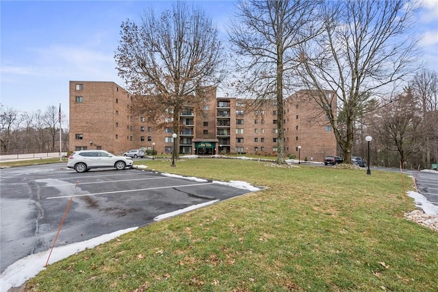 view of uncovered parking lot