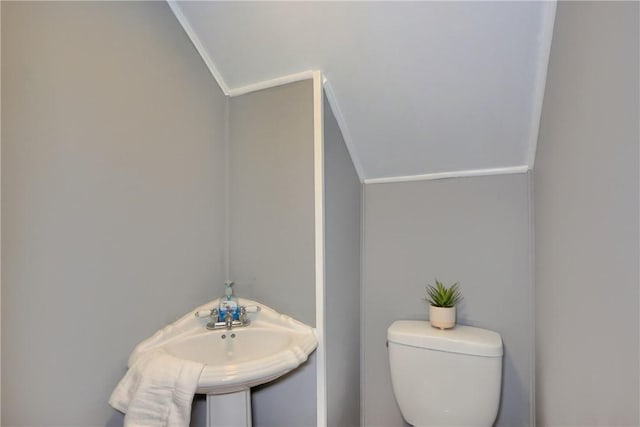 bathroom with toilet