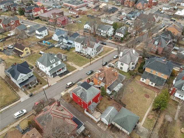 drone / aerial view featuring a residential view