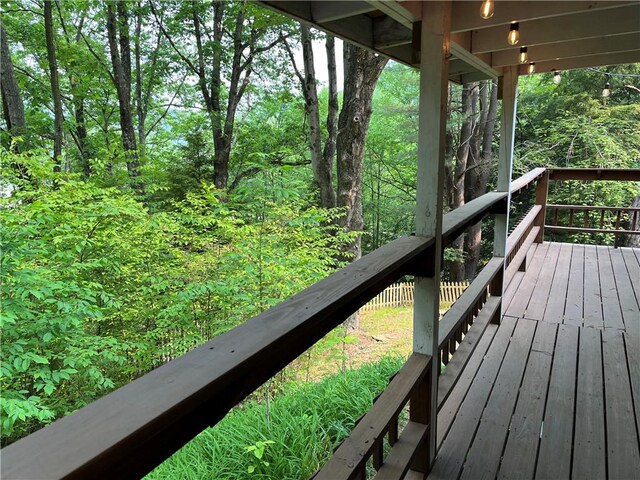 1958 Church Hill Rd, North-Other Area, PA 16351 - view of wooden terrace