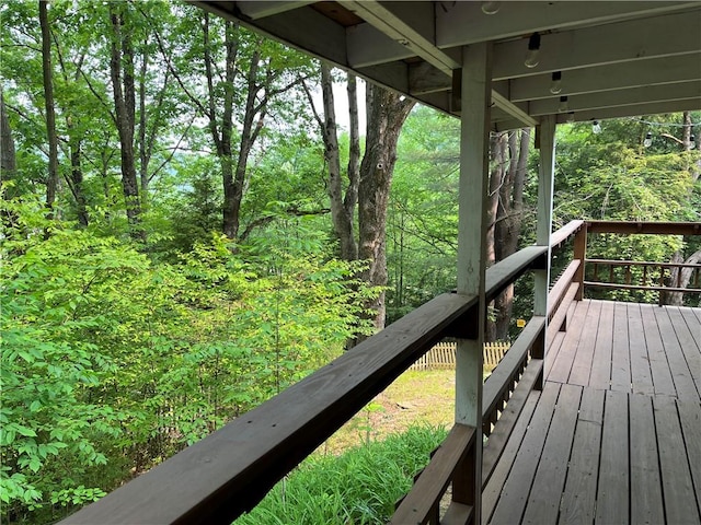 1958 Church Hill Rd, North-Other Area, PA 16351 - view of deck