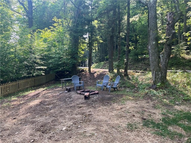 1958 Church Hill Rd, North-Other Area, PA 16351 - view of yard featuring fence