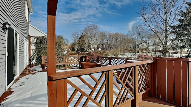 view of deck