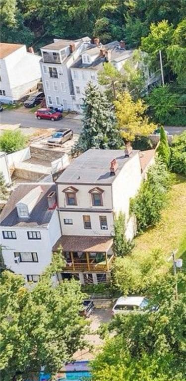 drone / aerial view