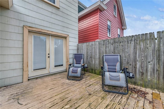 104 Georgetown Ave, West View, PA 15229 - wooden terrace with fence