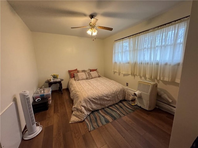3503 State Route 208, Wilmington Twp, PA 16142 - bedroom featuring wood finished floors and ceiling fan