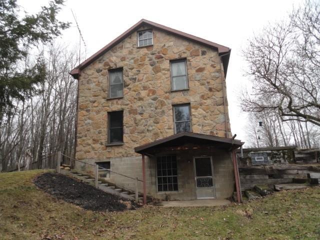 view of back of property