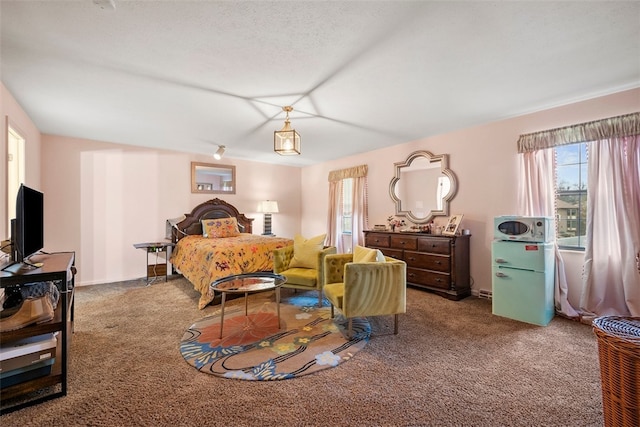 bedroom featuring carpet floors