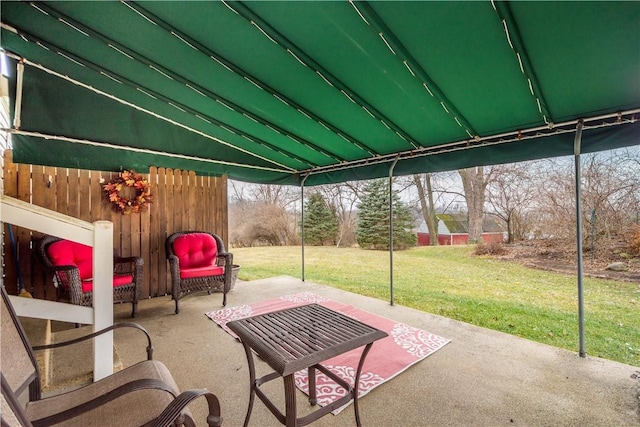 view of patio / terrace