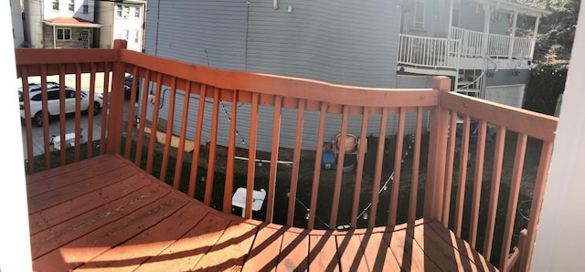 view of deck