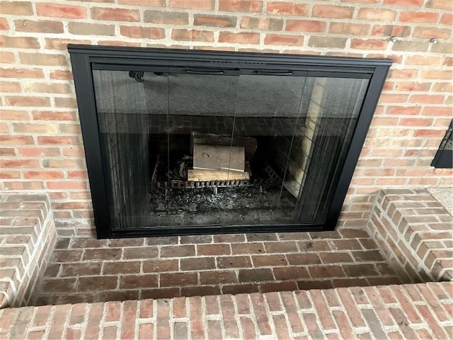 225 Country Club Rd, Penn Twp But, PA 16002 - detailed view of a brick fireplace