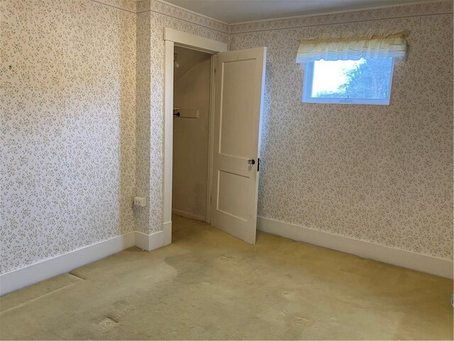 225 Country Club Rd, Penn Twp But, PA 16002 - empty room featuring wallpapered walls and carpet floors