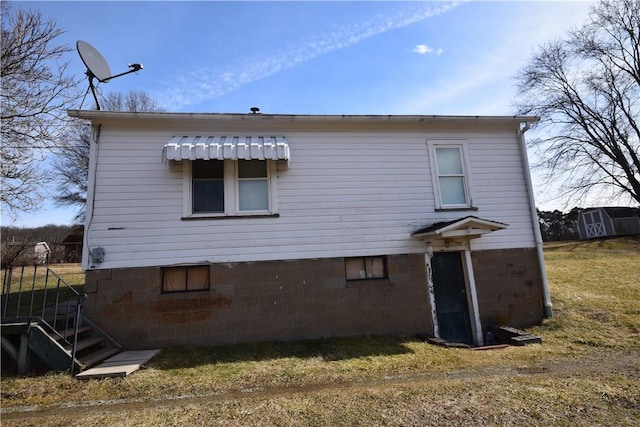 view of rear view of house