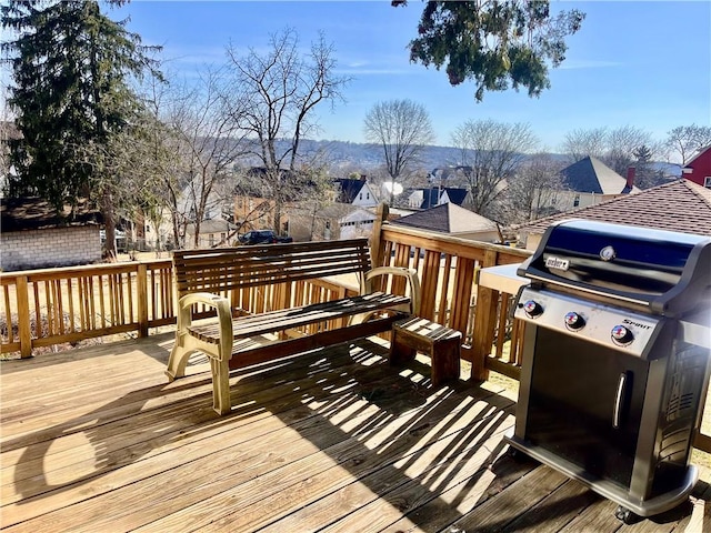 562 5th St, City Of But Ne, PA 16001 - deck featuring grilling area and a residential view