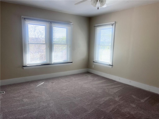 562 5th St, City Of But Ne, PA 16001 - carpeted spare room with healthy amount of natural light and ceiling fan